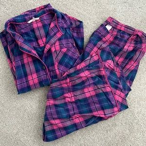 Victorias Secret Plaid Pajama Set